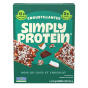 French Side of Simply Protein Gluten Free Crispy Snack Bars Chocolate Coconut - Gluten Free Protein Bar - Vegan Protein Bar - Coconut Bar