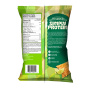 Back of Simply Protein Restaurant-Style Protein Tortilla Chips Hint Of Lime - High Protein Chips - Protein Tortilla Chips - Vegan Protein Chips - Gluten Free Protein Chips - Lime Chips