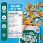 NFT of Simply Protein Restaurant-Style Protein Tortilla Chips Sea Salt - High Protein Chips - Protein Tortilla Chips - Vegan Protein Chips - Gluten Free Protein Chips - Sea Salt