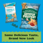 Lifestyle2 of Simply Protein Restaurant-Style Protein Tortilla Chips Sea Salt - High Protein Chips - Protein Tortilla Chips - Vegan Protein Chips - Gluten Free Protein Chips - Sea Salt