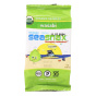 Front of SeaSnax Wasabi Organic Roasted Seaweed Snack, 5g