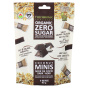 Front of Theobroma Organic Zero Sugar Dark Chocolate Coconut Minis