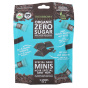Front of Theobroma Zero Sugar Dark Chocolate Mini, 9 Bars