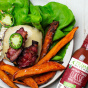 Lifestyle 1 of Primal Kitchen Organic & Unsweetened Classic BBQ Sauce - vegan bbq sauce - organic bbq sauce - keto barbecue sauce
