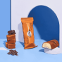 Wana Gluten-Free Waffand'Cream Functional Protein Bar Cocoa With Salty Caramel Cream, 43g - Canada Protein Bar, Salted Caramel Protein Bar, Caramel Protein Bar