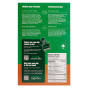 WeCook Ready To Eat Sous Vide Meal General Tao Chicken NFT Back of package