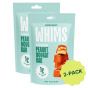 Whims Oatmilk Chocolate Peanut Nougat Bar 2-Pack Front