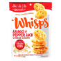 Front of Whisps Asiago & Pepper Jack Cheese Crisps, 60g