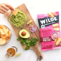 WILDE Protein Chips Himalayan Pink Salt - Healthy Chicken Chips - Keto Chicken Chips - Low Carb Protein Chips