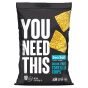 Front of YOU NEED THIS Plant-Based Grain-Free Tortilla Chips Sea Salt