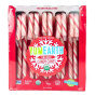 Front of YumEarth Organic Candy Canes - Holiday Candies List - Best Holiday Candy - Allergen Friendly Candy Canes