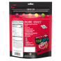 Back of YumEarth Organic Giggles Chewy Candy Bites Halloween Snack Packs, 10 Snack Packs