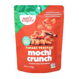 Sun Tropic Gluten-Free Mochi Crunch Snack Bites Tamari Teriyaki at
