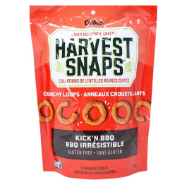 Calbee Harvest Snaps Loops Baked Lentil Snacks BBQ at NaturaMarket