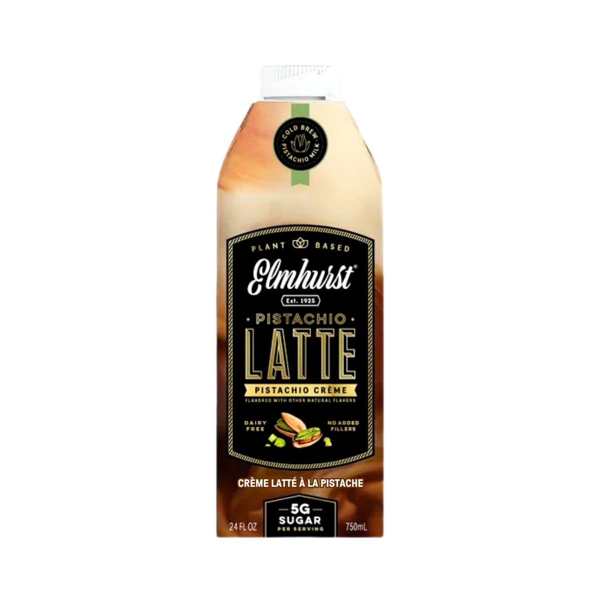 Elmhurst Pistachio Creme Latte, 750ml