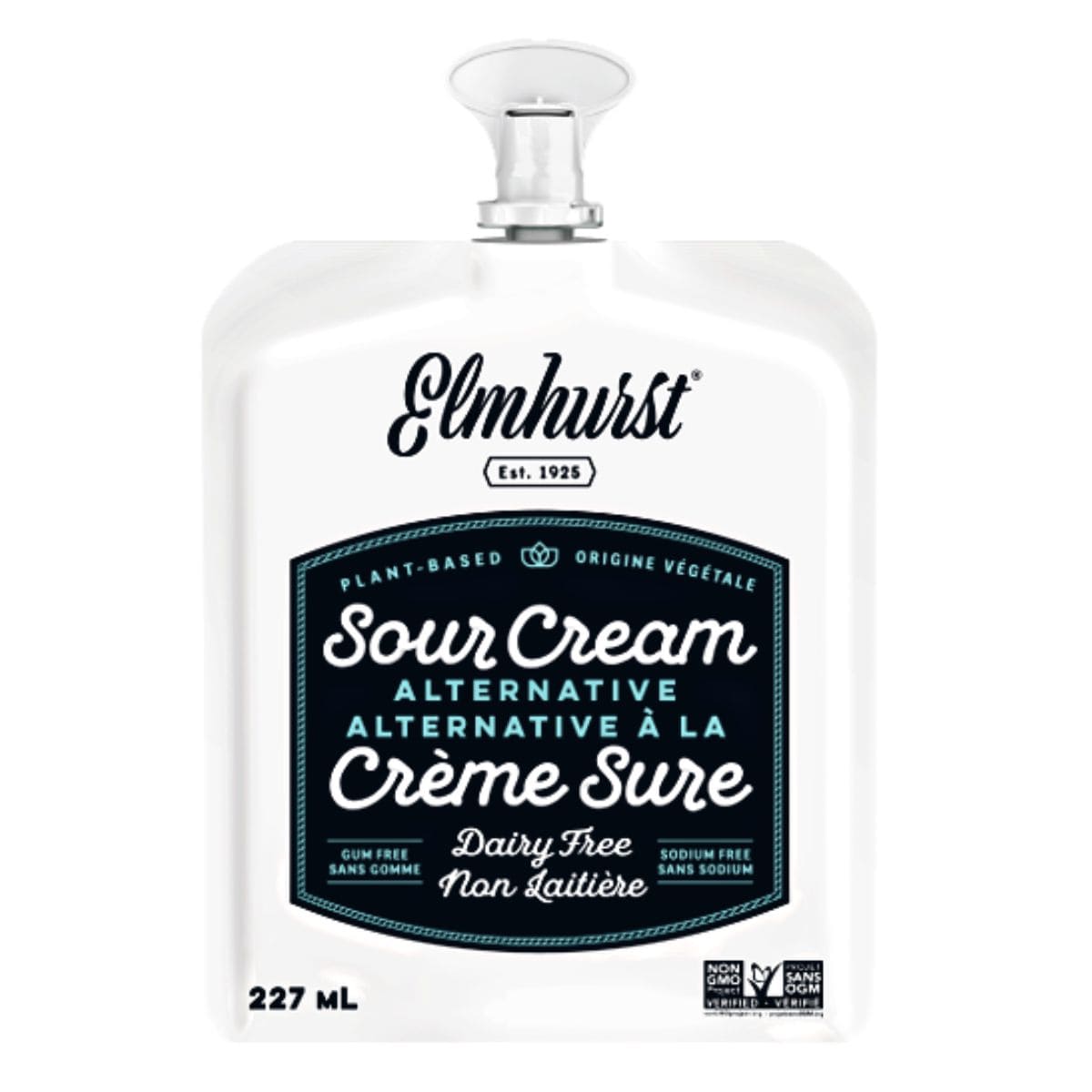 Elmhurst Dairy-Free Vegan Sour Cream, 227ml