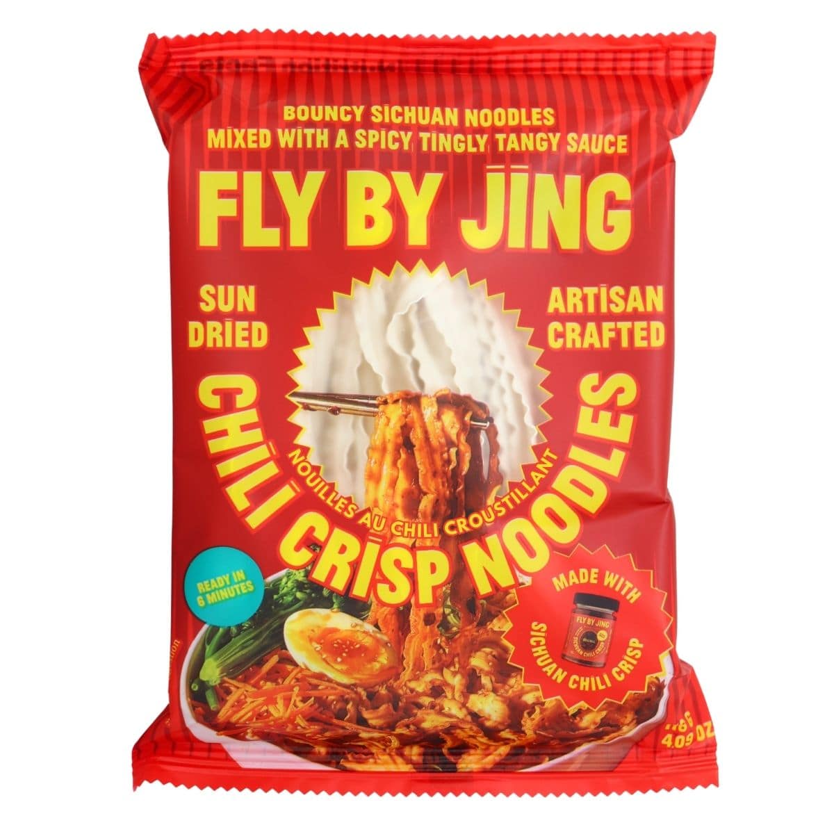 Fly By Jing Sichuan Noodles Chili Crisp, 116 g