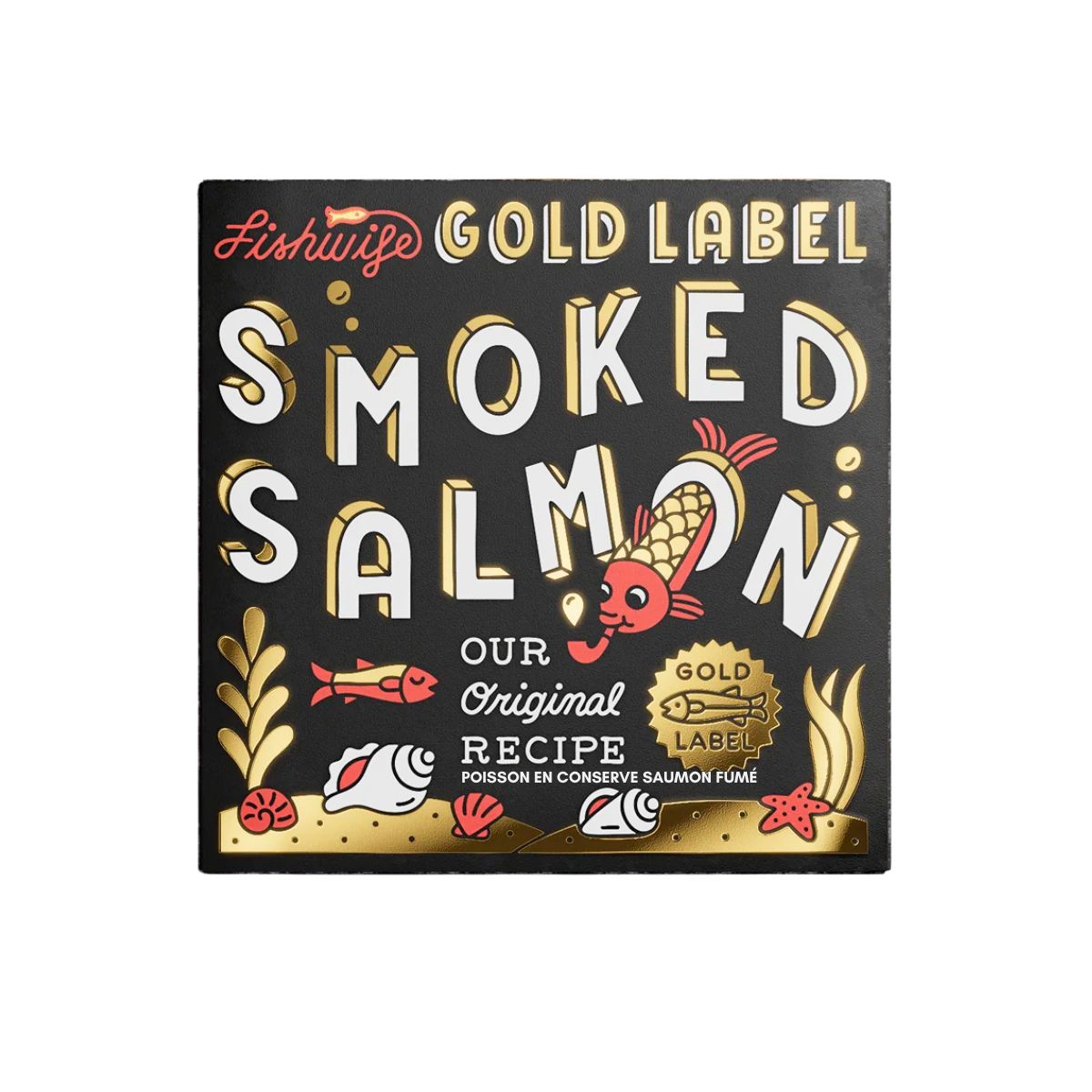 Fishwife Tinned Fish Smoked Salmon, 90g