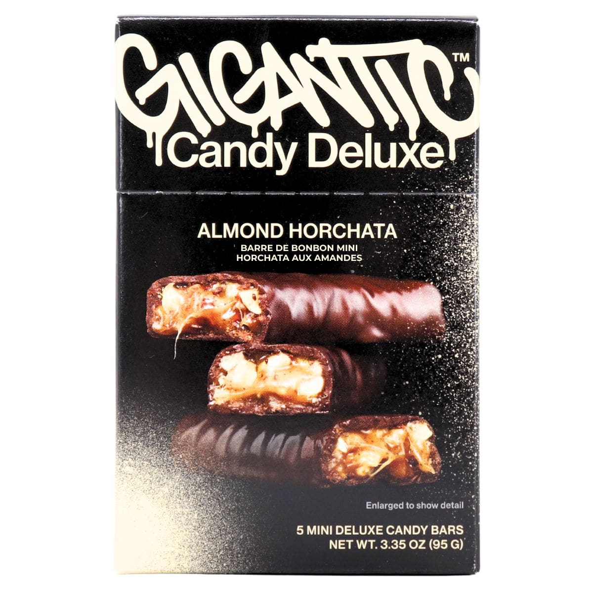 Gigantic Candy Deluxe Mini Chocolate Bars Almond Horchata, 5 bars