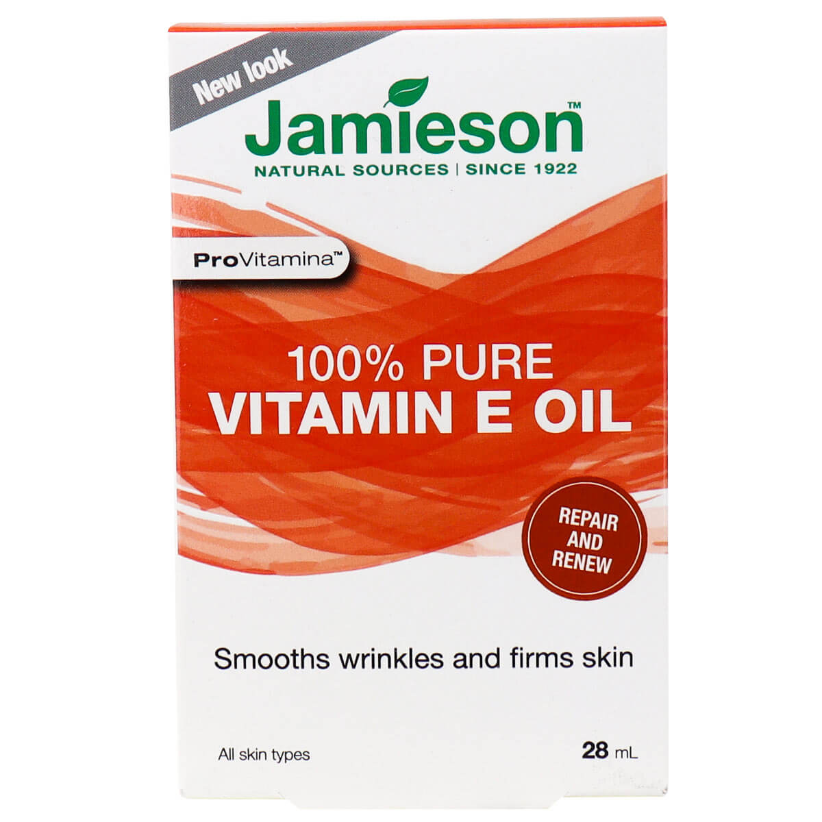 Jamieson Vitamins 100% Pure Vitamin E Oil, 28mL