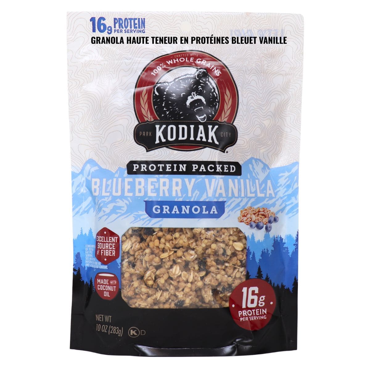 Kodiak High-Protein Granola Blueberry Vanilla, 283 g