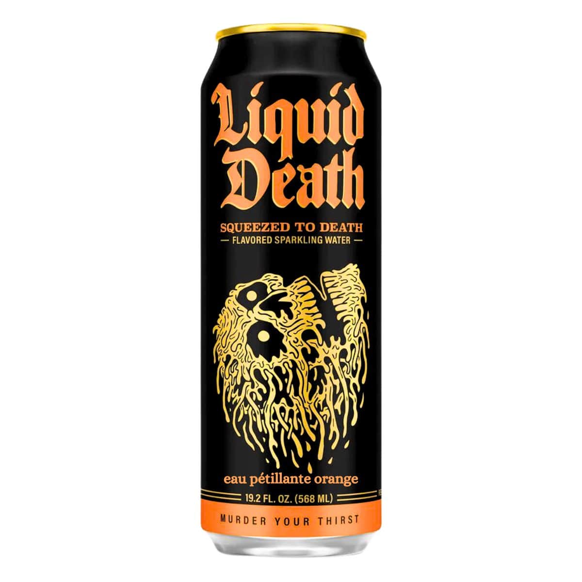 Liquid Death Sparking Water Squeezed To Death, 568ml