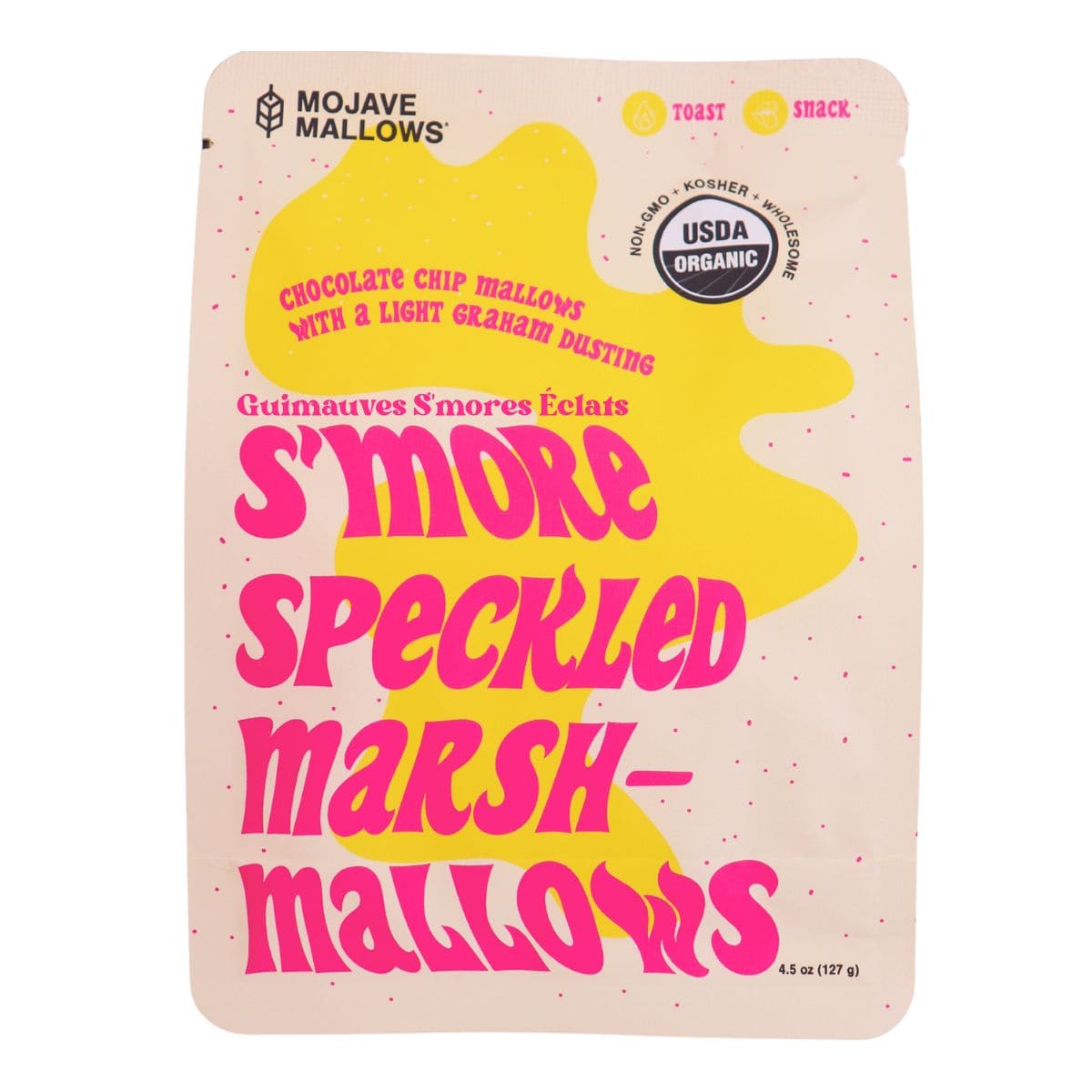 Mojave Mallows Organic Marshmallows S’more Speckled, 127 g