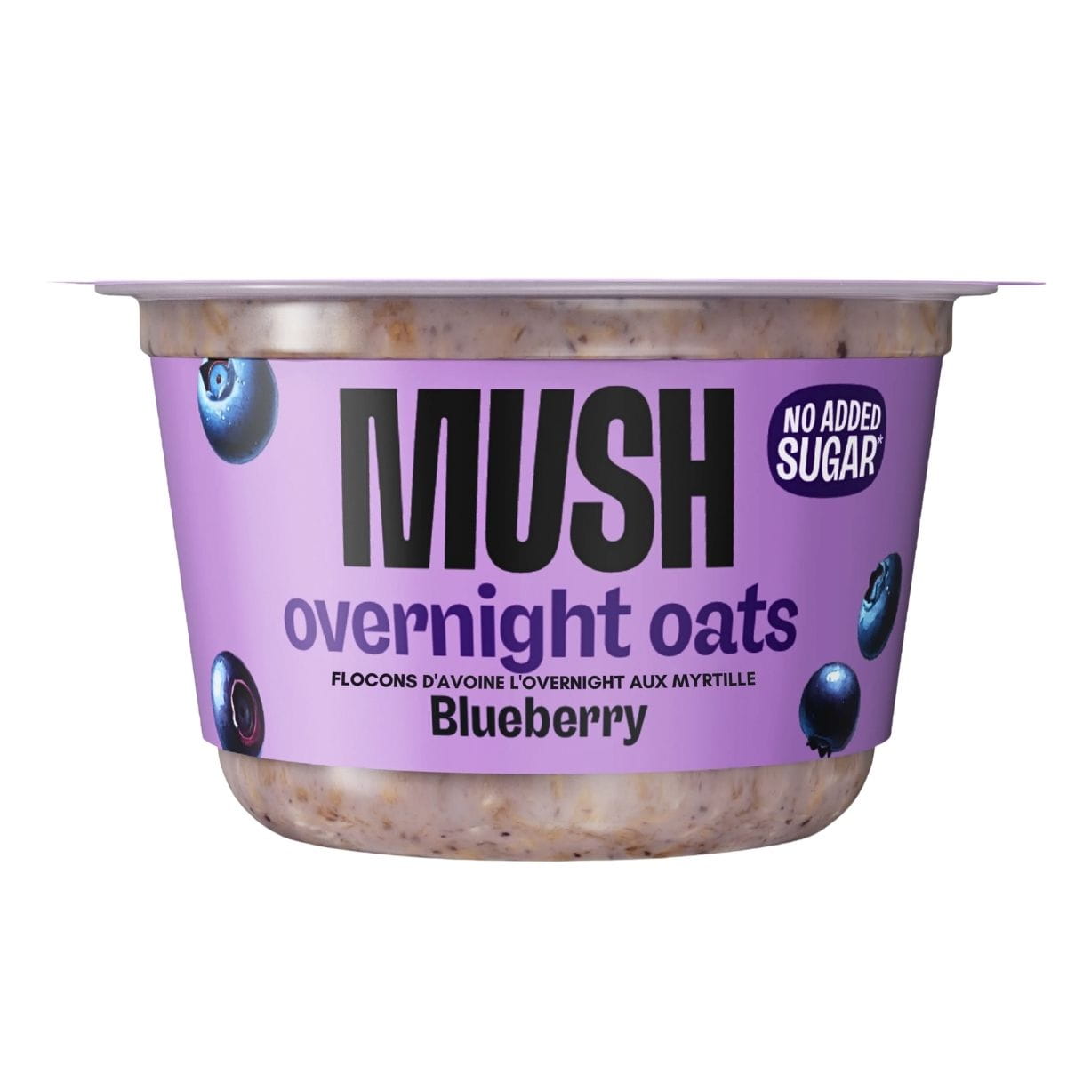 MUSH Overnight Oats Blueberry, 141g