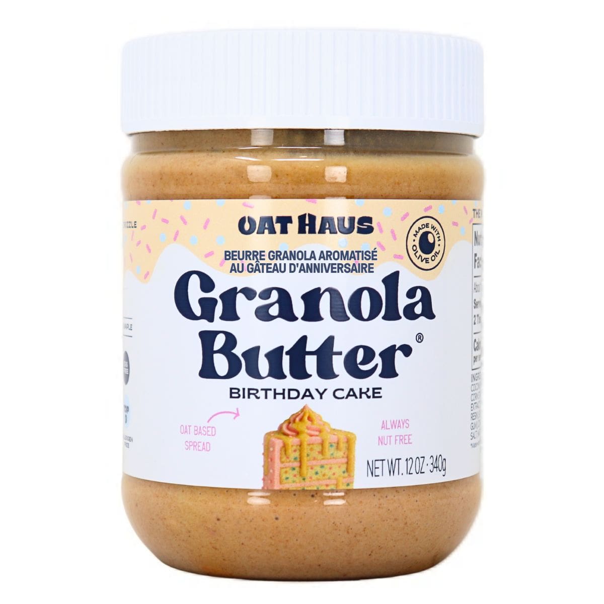 Oat Haus Granola Butter Birthday Cake, 340g