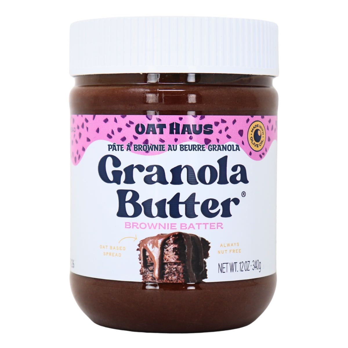 Oat Haus Granola Butter Brownie Batter, 340g
