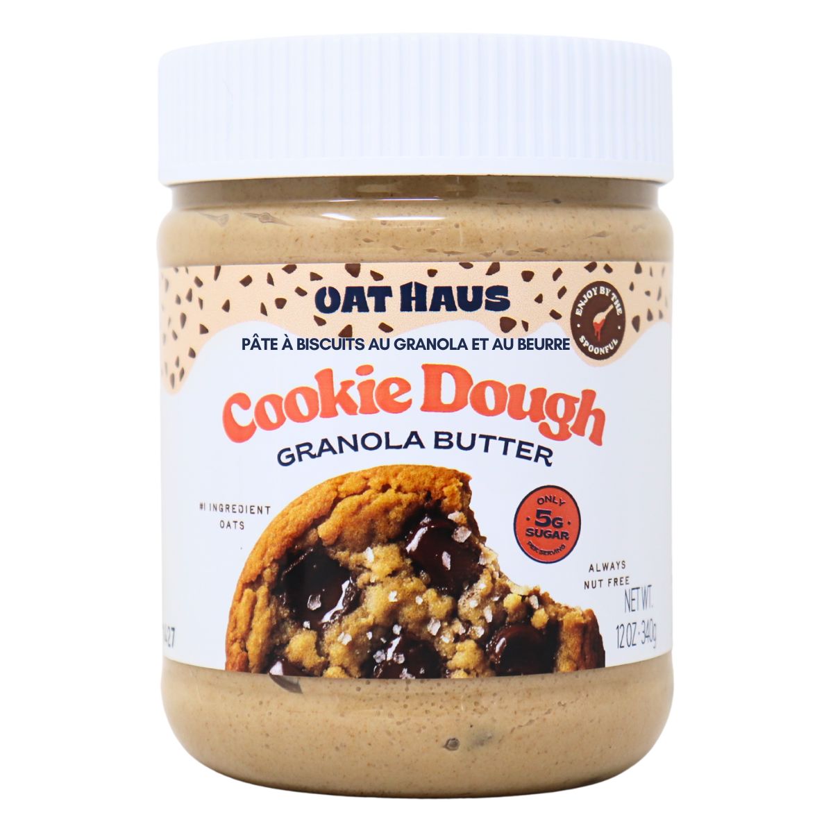 Oat Haus Granola Butter Cookie Dough, 340g