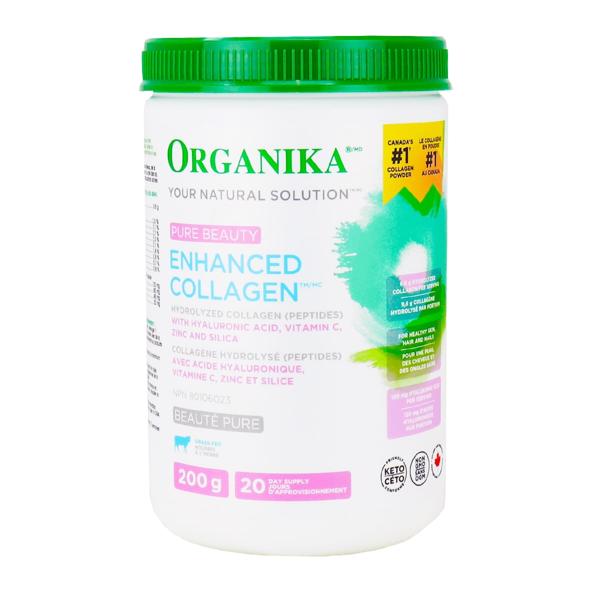 Organika Enhanced Collagen Pure Beauty, 200g