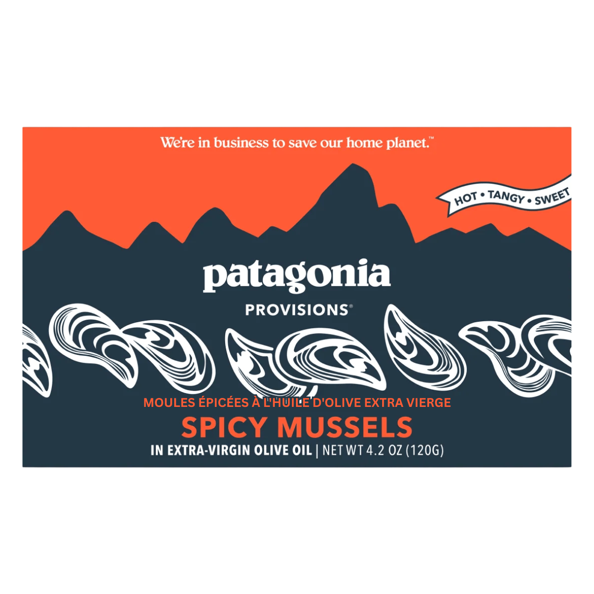 Patagonia Provisions Spicy Mussels In Extra Virgin Olive Oil, 120g
