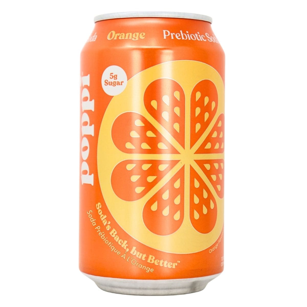 Poppi Prebiotic Soda Orange, 355ml