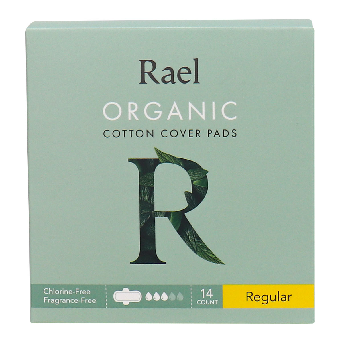 Rael Organic Cotton Pads Regular, 16 Pack