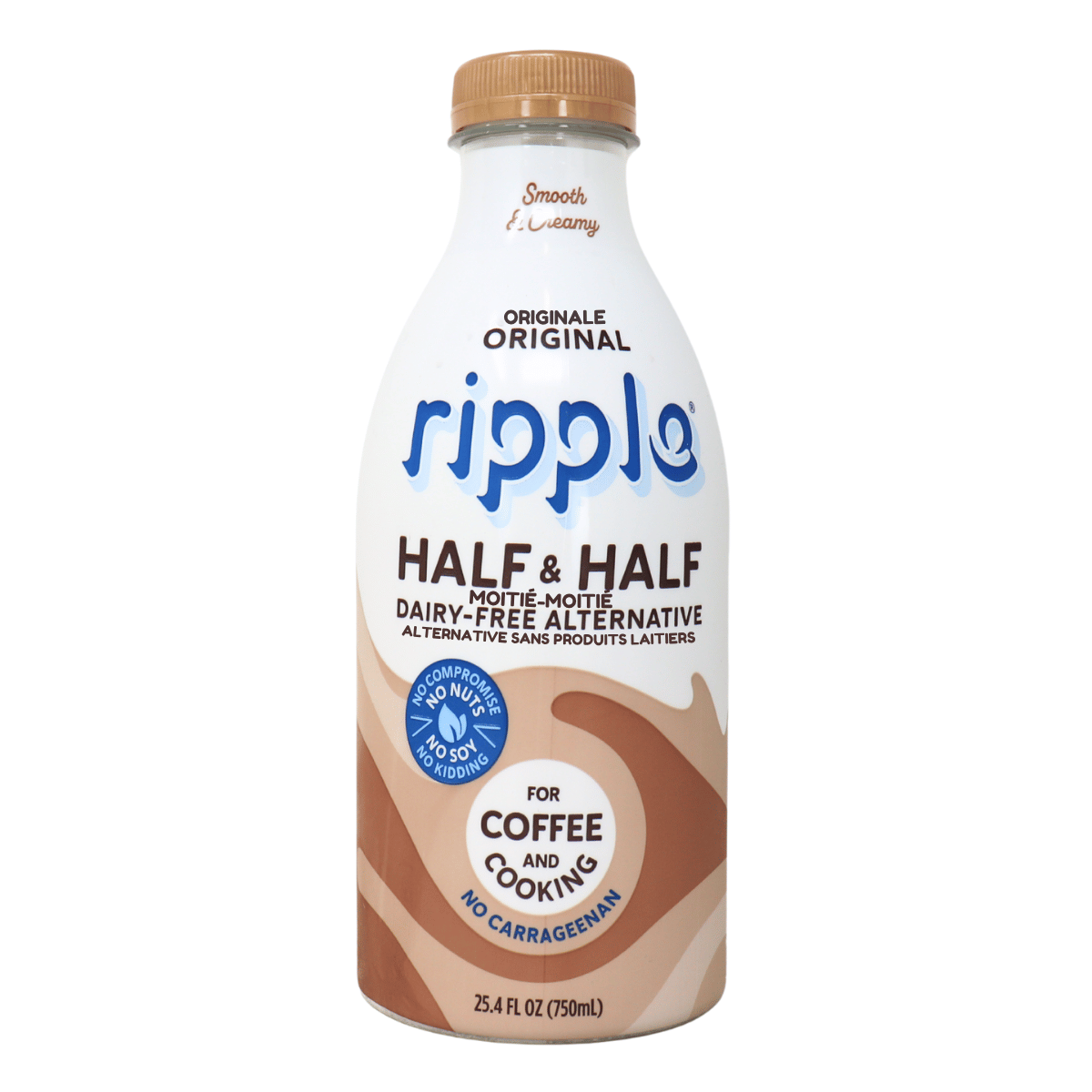 Ripple Half &amp; Half Dairy-Free Alternative, 750 mL