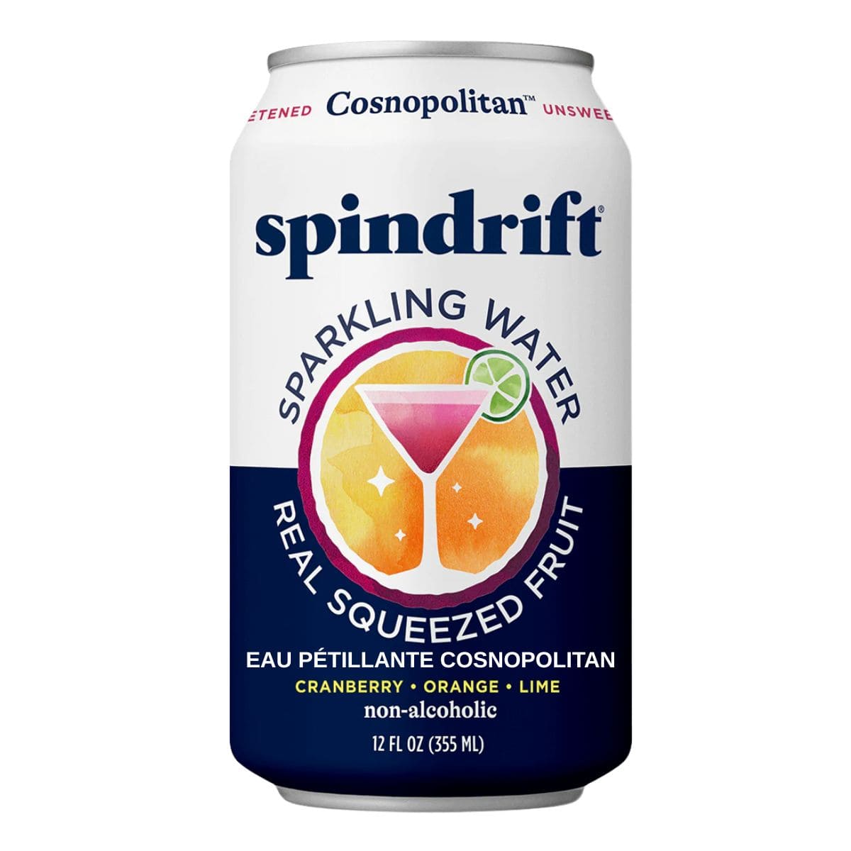Spindrift Sparkling Water Cosnopolitan, 355 mL