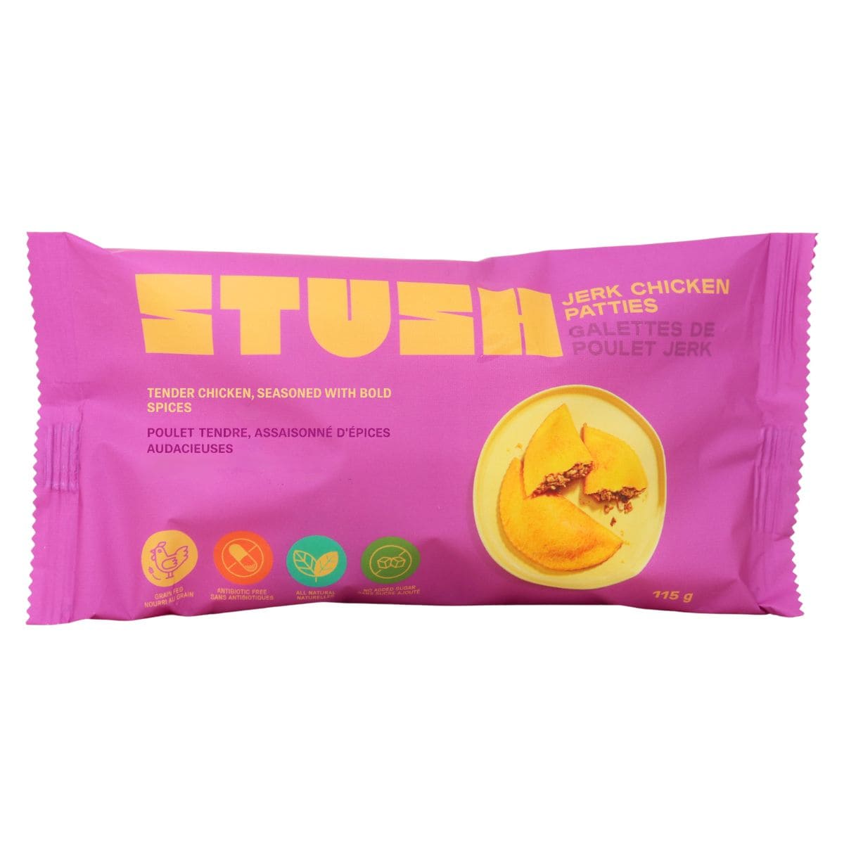 Stush Patties Jerk Chicken Patty, 115 g