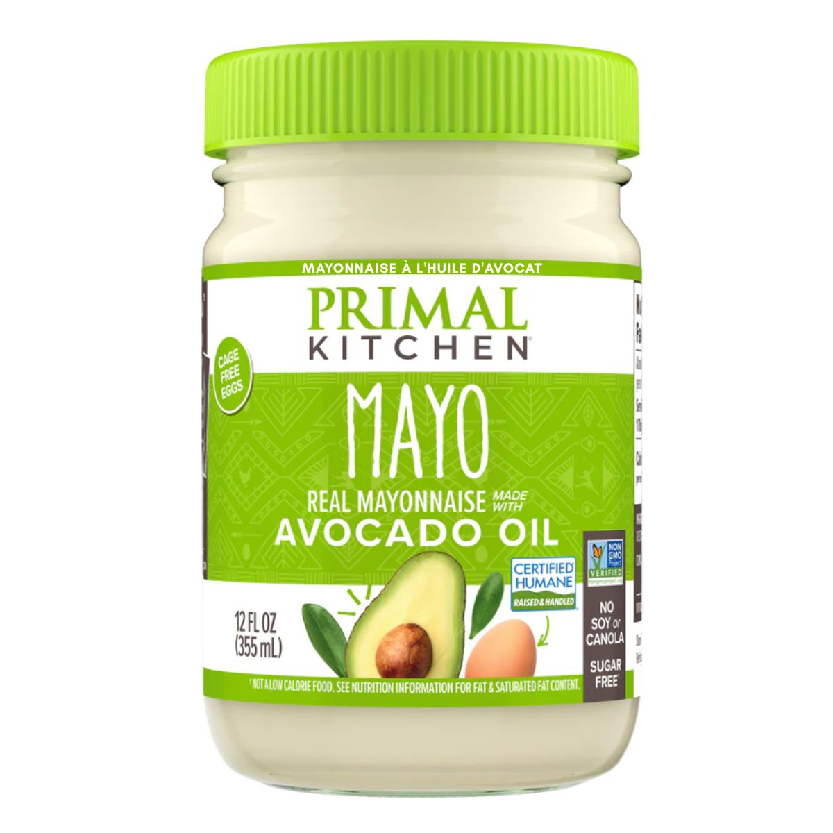 Primal Kitchen Avocado Oil Mayo, 355mL