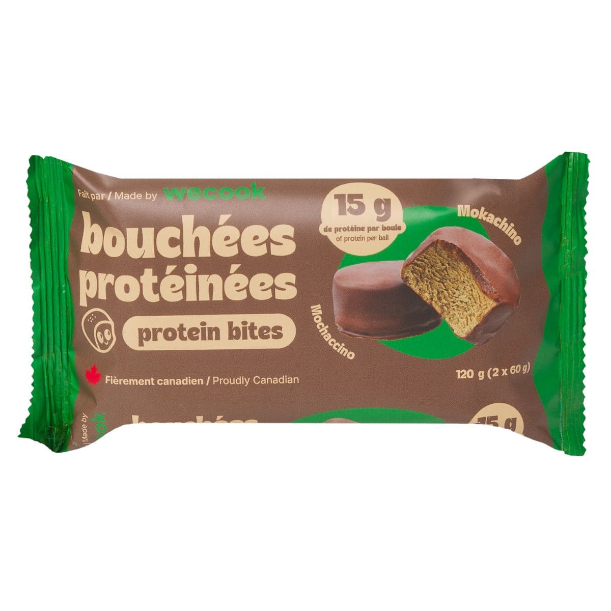 WeCook Protein Bites Mochaccino, 120 g