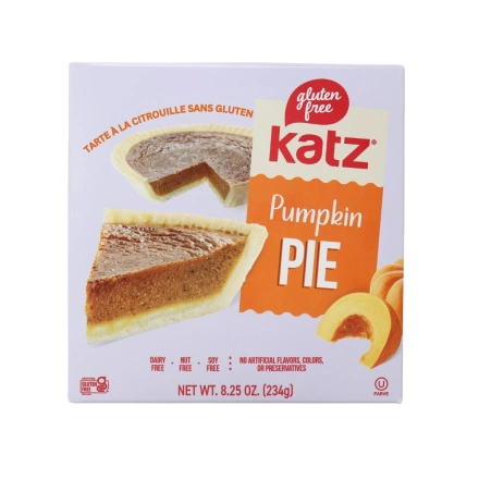  Katz Gluten-Free Pumpkin Pie Front