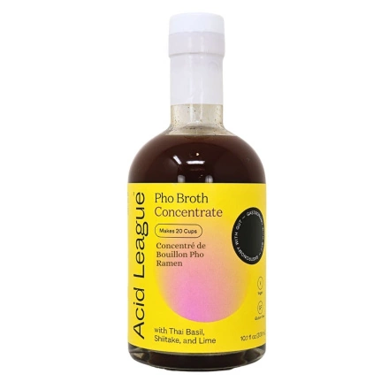 Front of Acid League Pho Ramen Broth Concentrate - Plant Based Ramen Broth Concentrate - Vegan Ramen Broth Concentrate - Vegan Broth Concentrate