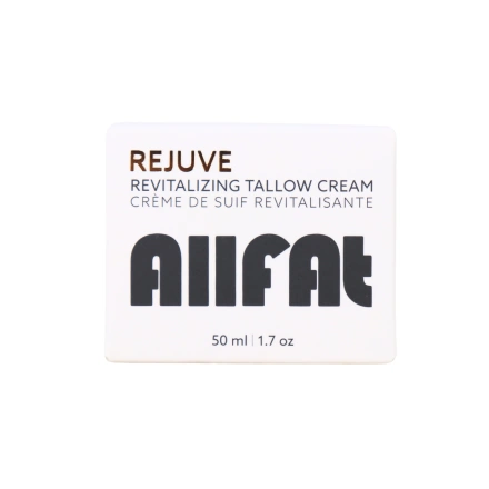 Front of ALLFAT Skincare - Tallow Skincare - Tallow Cream - Tallow Moisturizer 