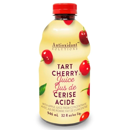 Front of Antioxidant Solutions Tart Cherry Juice Apple Juice Antioxidant Drink