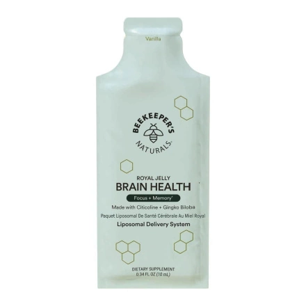 Beekeeper’s Naturals Royal Jelly Brain Health Liposomal Packet Canada Front