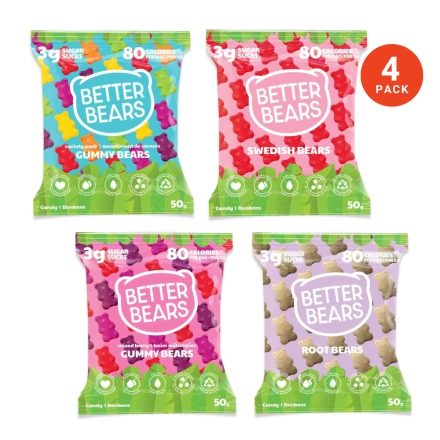 Better Bears Low Sugar Gummies Healthy Gummy Bears