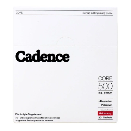 Cadence Core Electrolyte Supplement Melonberry Canada Front