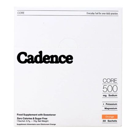 Cadence Core  Zero Calorie Food Supplement Orange Canada Front