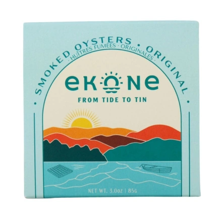 Ekone Tinned Seafood Smoked Oysters Original Canada Front
