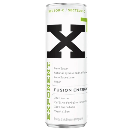 Front of Exponent Sugar-Free Energy Drink Sector-C